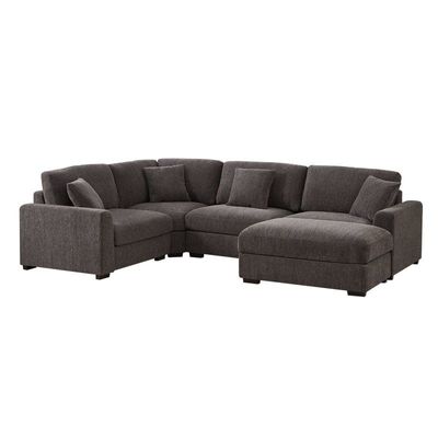 Eugenija 5 - Piece Upholstered Sectional