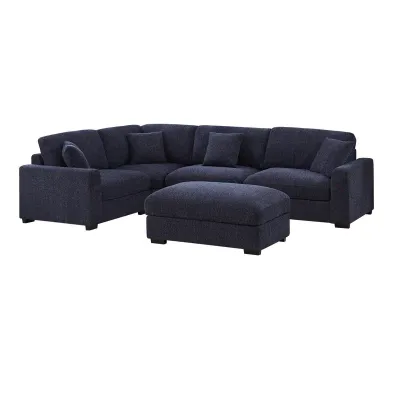 Eugenija 5 - Piece Upholstered Sectional