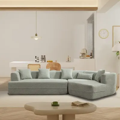 Luccardo   2-Piece Boucle Sofa