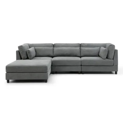 Reversibe L-Shaped Convertible Sectional Sofa Couch