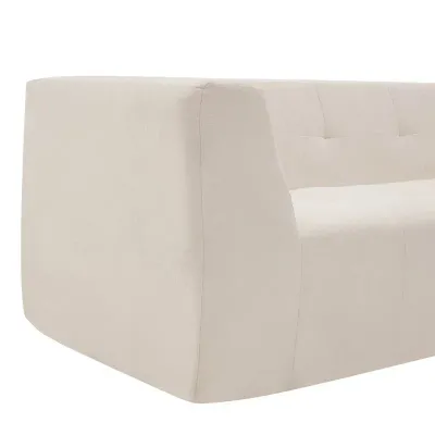 Modern Comfortable L-Shaped Upholstered Sofa
