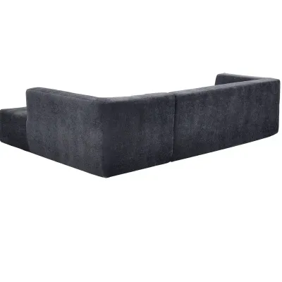 Modern Comfortable L-Shaped Upholstered Sofa