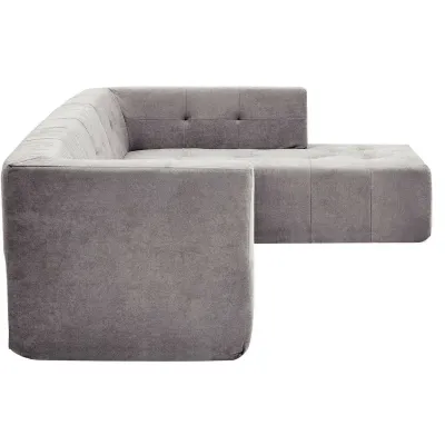 Modern Comfortable L-Shaped Upholstered Sofa