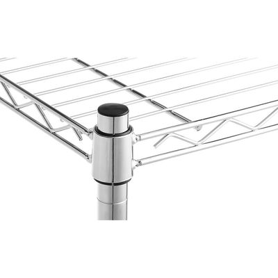 Chrome Wire Rack Storage shelving for Kitchen Garden Medical Store  L180 X W45 X H180