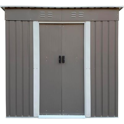 Egardenkart Outdoor Storage Shed with Double Lockable Doors (With Installation)
