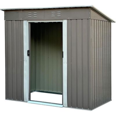 Egardenkart Outdoor Storage Shed with Double Lockable Doors (With Installation)