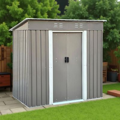 Egardenkart Outdoor Storage Shed with Double Lockable Doors (With Installation)