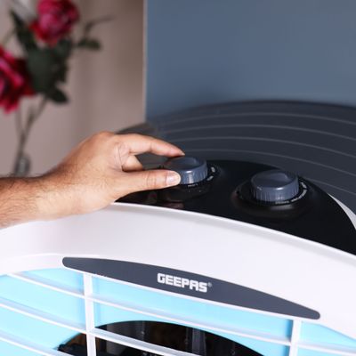 Premium Desert Air Cooler-GAC1519H1 /Comes with 100L Large Tank Capacity, 4-way Air Deflection, Auto Swing, Low Noise Operation / Inverter Compatible, 3 Side Honeycomb Pads, 3 Speed Setting/ Inverter Compatible, Water Level Indicator, Rust Free Body/ White Color, 2 Years Warranty Premium Desert Air Cooler-GAC1519H1 /Comes with 100L Large Tank Capacity, 4-way Air Deflection, Auto Swing, Low Noise Operation / Inverter Compatible, 3 Side Honeycomb Pads, 3 Speed Setting/ Inverter Compatible, Water Level Indicator, Rust Free Body/ White Color, 2 Years Warranty