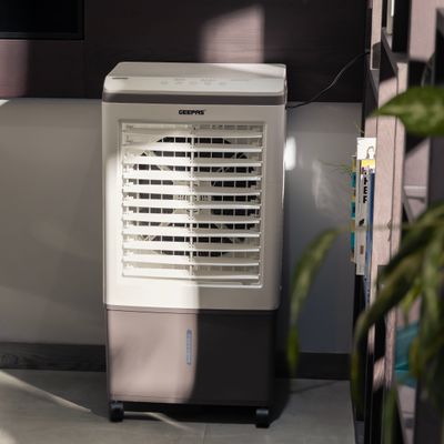 Digital Air Cooler, Air Cooler with Remote Control, GAC9433N | 3 Fan Modes | LED Display | Wide Angel Horizontal Oscillation | Timer Function | 2 Ice Box | Portable Air Cooler