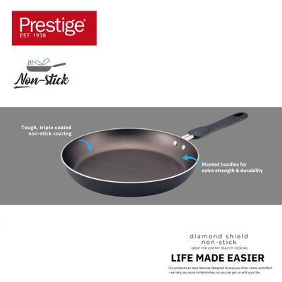 Prestige 9 Pcs Value Pack Cookware Set | Non-stick Pots and Pans Set | Induction Base Cooking Set - PR22482