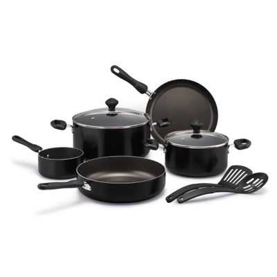 Prestige 9 Pcs Value Pack Cookware Set | Non-stick Pots and Pans Set | Induction Base Cooking Set - PR22482