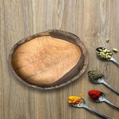 Wooden plate-27×6CM-Natural Wood Color