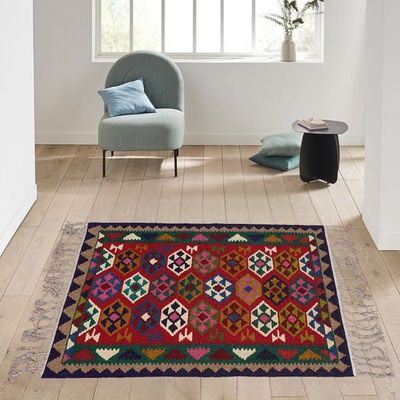 M1 Woolen Kilim - 100 × 200 CM Rugs