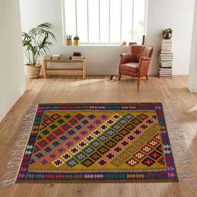 M2 Woolen Kilim - 100 × 200 CM Rugs