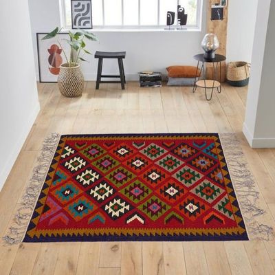 M3 Woolen Kilim - 100 × 200 CM Rugs
