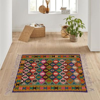 M8 Woolen Kilim - 100 × 200 CM Rugs