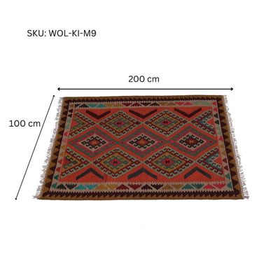 M9 Woolen Kilim - 100 × 200 CM Rugs