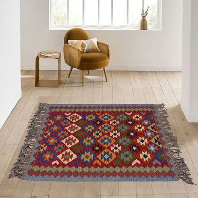M14 Woolen Kilim - 100 × 200 CM Rugs
