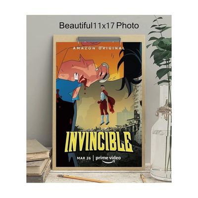  Anime Cartoon Invincible Poster 30X45Cm