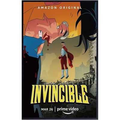  Anime Cartoon Invincible Poster 30X45Cm