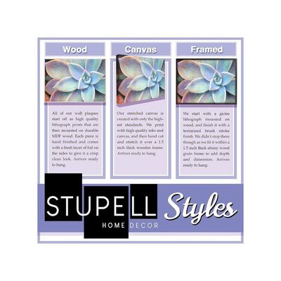 Typography Plaque, The Little Gentleman'S Playbook Canvas Wall Art, 30 X 40, Design By Artist Jo Moulton