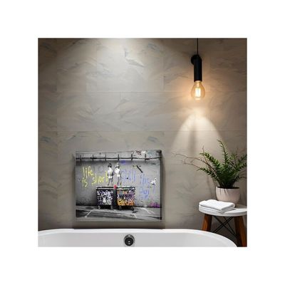  Wall Art Colorful Wall Decor Life Is Short Chill The Duck Out Canvas Wall Art Pop Art Decor Art Poster Wall Street Poster Banksy Artwork Bedroom Decor (16''Hx24''W)