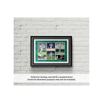 Kyogo Furuhashi - Celtic Signed 12X8 Inch Montage Photo Print