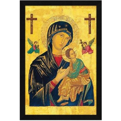 Jesus Christ Pop Painting Framed