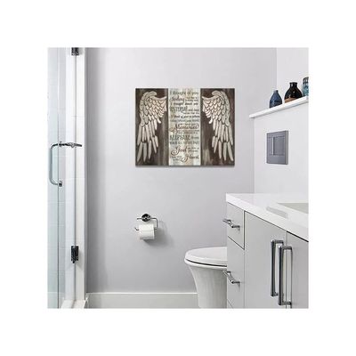Angel Wings Wall Art Rustic In Memory Pictures Wall Decor