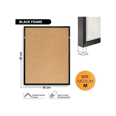 Art Decor Colorful Kaws Street Art Framed Print Portrait Art Modern Art Wall Art Wall Décor For Living Room Bedroom Home Office Gifting 45X60Cm