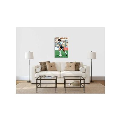 Diego Maradona - Football Legend - Sports Poster - Small Poster(Paper,12X17 Inches, Multicolour)
