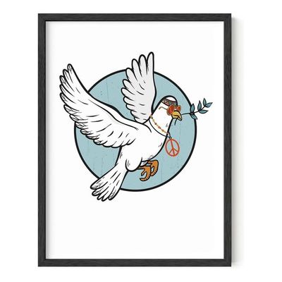 Dove Of Peace Hippie Posters For Bedroom