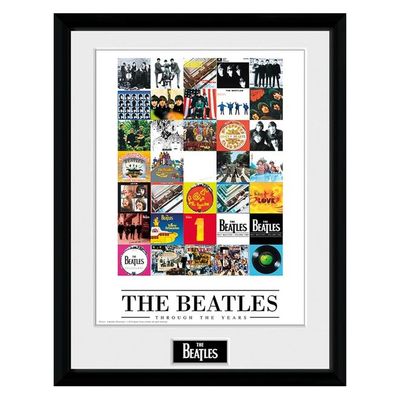 Eye The Beatles Through The Years 30 X 40Cm Framed Collector Print