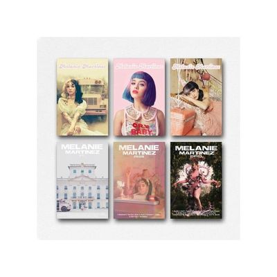 Fotn Melanie Martinez Poster Album Cover Posters Set Of 6 Music Canvas Art Posters For Room Aesthetic And Wall Art Decor Poster 08X12Inch(20X30Cm) Style-1