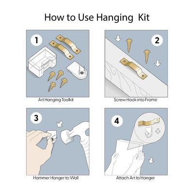 Framed Wall Art Print Set Black, Yellow And Gray Geometric Mountains Nature Wilderness Illustrations Modern Art Rustic Colorful Multicolor For Living Room, Bedroom, Office - 16"X24"X3 Natural