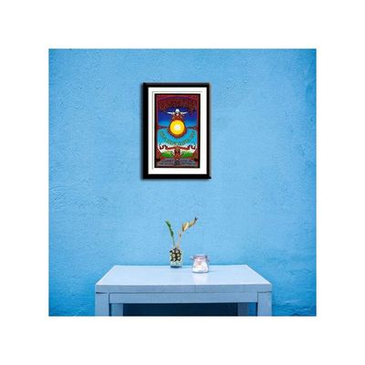 Grateful Dead - Beautiful Day -Concert Poster - Tallenge Vintage Rock Music Collection - Large Framed Poster