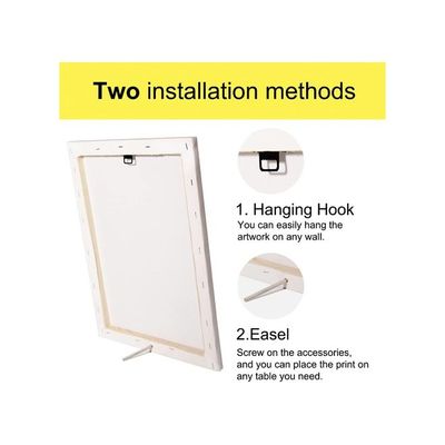 Gtgic Deja Poo Definition Funny Framed Canvas Print Wall Art Decoration Poster Artwork Ready To Hang Size 12X15 Home Bathroom Decor