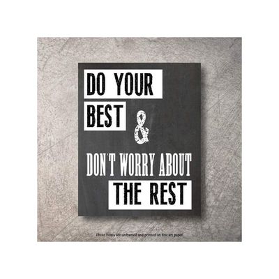 Inspirational Wall Art Poster Prints Quote Positive Affirmation Motivational Wall Art Quotes Pictures Fun Office Wall Decor Artwork Art For Living Room Bedroom Walls Office Art