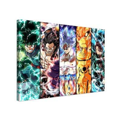 Lzuku Print On Canvas Painting Wall Art For Living Room Decor Boy Gift