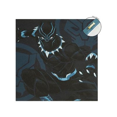 Marvel Avengers Canvas 4 Pack Wall Art Set, Childrens Wall Hanging Décor, Each Piece 11"X11"