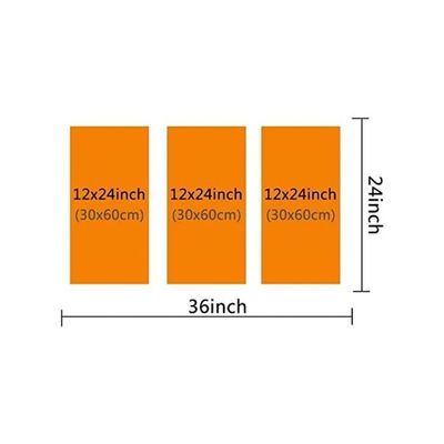 Modern Wall Art Multi Panel Bismarck Battleship Wall Decor Navy Ship Picture Posters Warship Canvas Artwork For House Wall Decor Framed Ready To Hang Posters And Prints, 36" Wx24 H