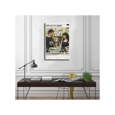 Movie Poster 500 Days Of Summer Canvas Poster Unframe:12X18Inch(30X45Cm)