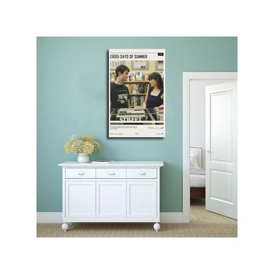 Movie Poster 500 Days Of Summer Canvas Poster Unframe:12X18Inch(30X45Cm)