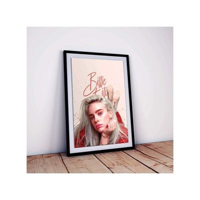 Poster American Singer Wooden Framed Wall Art