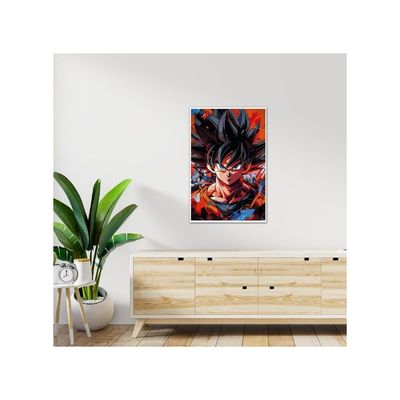 Poster Dragon Ball Z Anime Wall Poster With Thick 300 Gsm Matt Finish Paper (18Inches X 12Inches)