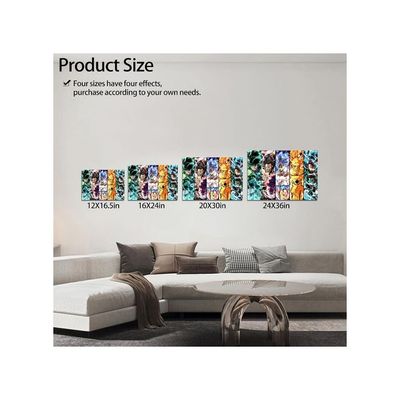 Print On Canvas Painting Wall Art For Living Room Decor Boy Gift (Unframed, 16X24Inch)