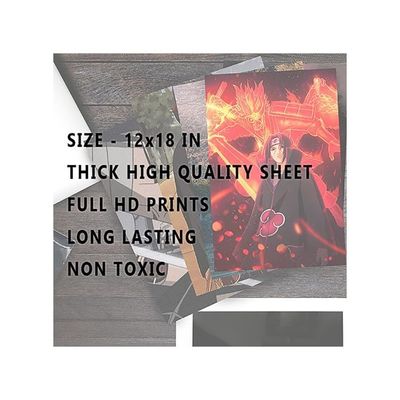 Redcloud Satoru Gojo Wall Posters Of Size - 12X18 Inch For Bedroom, Living Room, Office Decoration