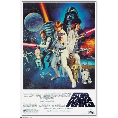 Star Wars Iv One Sheet Collector'S Edition Wall Poster 24" X 36"