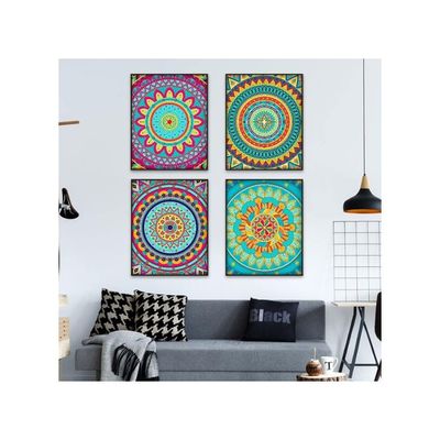 Unframed Wall Art (Set Of 4, 8 X 10In)