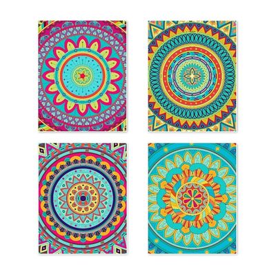 Unframed Wall Art (Set Of 4, 8 X 10In)